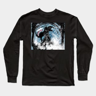 Diver Jaws Reflection Long Sleeve T-Shirt